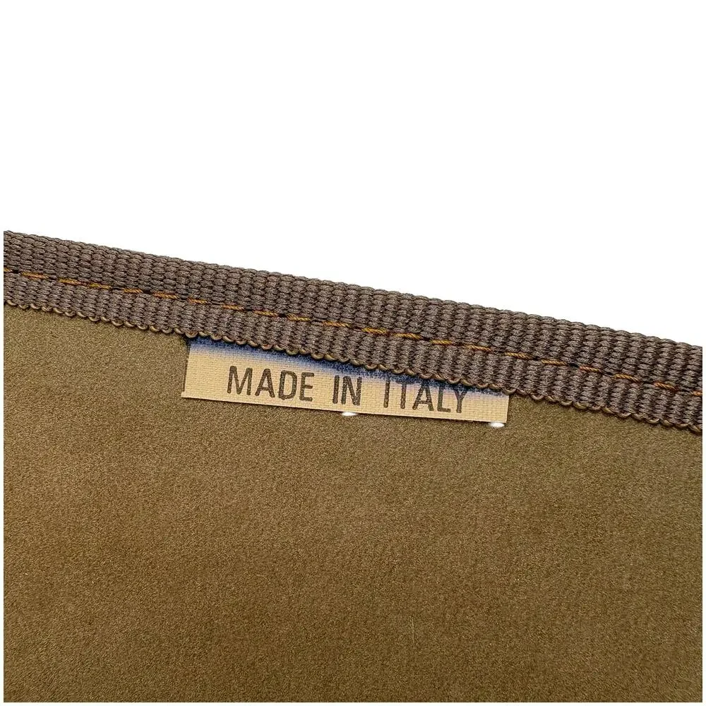 Pierre Cardin VTG Padfolio Notepad Folio Made Italy Houndstooth Brown 9.5